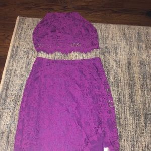 Purple 2 piece set